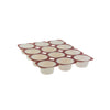Novacart - 2" x 1.8" - 2 Oz NTS Muffin Tray 12 Count - 250/Case - Megastore