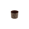 Novacart - 2.75" x 2.375" - 5.5 Oz Panettone Paper Baking Mold Brown & Gold - 2000/Case - Megastore