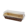 Novacart - 8" x 4" x 2" Optima Clear Lid for 7" Baking Mold - 300/Case - Megastore