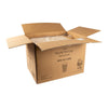 Pronto - 16 Oz Kraft Ripple Hot Paper Cup Natural Color - 25/Sleeve - Megastore