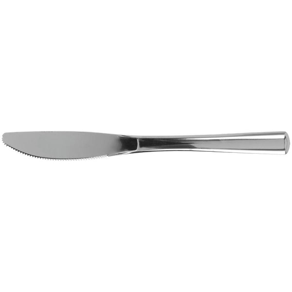 Sabert - Silver Look Plastic Knives - 50/Pack - Megastore