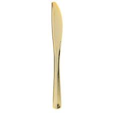 Stellar - Gold Look Premium Plastic Knife - 20/Pack - Megastore