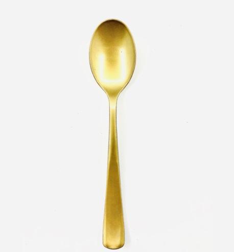 Stellar - Gold Look Premium Plastic Soup Spoon- 20/Pack - Megastore