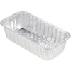 Titan - 8" x 3.75" x 2.5" - 2 Lbs Rectangular Foil Loaf Pan - 3/Pack - Megastore