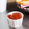 Dart Solo - 1 Oz White Paper Souffle / Portion Cups - 5000 / Case - Mega Store