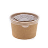 DURA - 4 Oz Kraft Paper Food Container - 50/Pack - Mega Store