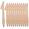 ECO PLUS - Compostable Birch Wood Knife Unwrapped Natural - 5 x 100/Pack - Mega Store
