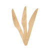 ECO PLUS - Compostable Birch Wood Knife Unwrapped Natural - 5 x 100/Pack - Mega Store
