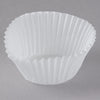 Enjay - 1.25" x 7/8" x 3" White Mini Baking Cup - 500/Pack - Mega Store