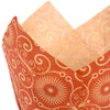 Enjay - 2" x 3.25" Red Mariposa Print Tulip Baking Cup - 10 x 100pcs/Case - Mega Store