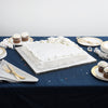 Enjay - 8" x 8" x 1/4" Square Silver Cake Board - 24/Case - Mega Store