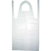 MC - 28" x 46" Poly Aprons White - 100 / Pack - Mega Store