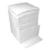 MC - 30cm x 30cm White 1 Ply Lunch Napkin- 6000/Case - Mega Store