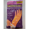MC - Large Cleaning Gloves Yellow Q-Grip - 12 Pairs - Mega Store