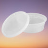 PCM - S-08 - 8 Oz Clear Microwavable Deli Container Combo - 24 Sets - Mega Store