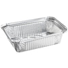 Penne Plate - 1.5 Lbs Oblong Aluminum Container - 500/Case - Mega Store