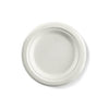 Rite Earth - 6.5" Round Sugarcane & Bamboo Bagasse Plate - 125/Pack - Mega Store