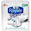 Royale - Bathroom Tissue - 4 Each - Mega Store