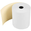 SmartChoice - 3" x 3" 2 Ply White/Yellow Kitchen Bond Paper Rolls - 50/Case - Mega Store