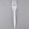 Vintage - Plastic Fork Medium Weight White - 1000/Case - Mega Store