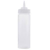 Winco - 24 Oz Squeeze Bottle Clear - 6/Pack - Mega Store