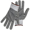 Zoran - Dotted Work Glove One Size Black/Gray/White- 12/Pack - Mega Store